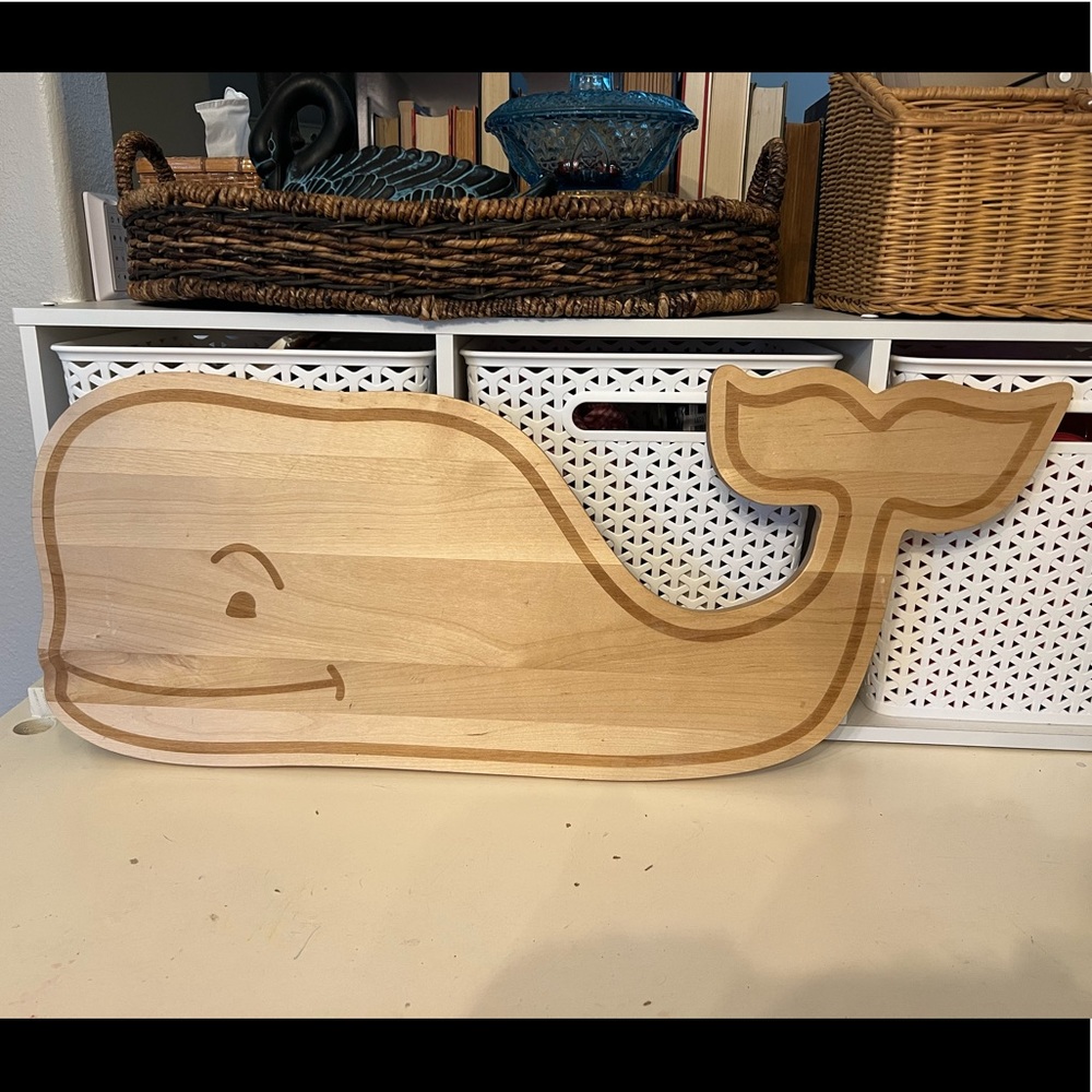 Vineyard Vines for Target Wooden Whale Cutout